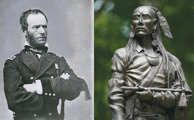 Two men named Tecumseh